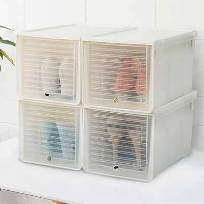 Plastic shoes storage storage box height combination shoe socks small pieces finishing box 4 Pack
Plastic shoes storage storage box height combination shoe socks small pieces finishing box 4 Pack