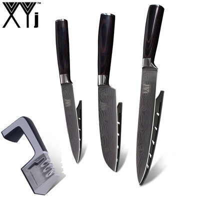 XYj 8" 5" 5" Color Wood Handle Stainless Steel 2019 Kitchen Knife With Cooking Knife Tools
XYj 8" 5" 5" Color Wood Handle Stainless Steel 2019 Kitchen Knife With Cooking Knife Tools