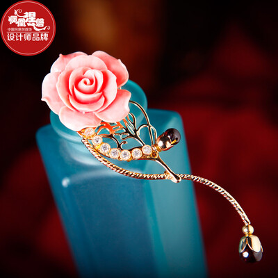 Phoenix Nirvana brooch female rose shell flower garnet corsage dress pin classic retro ethnic style accessories
Phoenix Nirvana brooch female rose shell flower garnet corsage dress pin classic retro ethnic style accessories