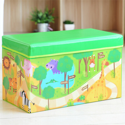 Space excellent cartoon children finishing storage box extra large children storage stool 60L animal park
Space excellent cartoon children finishing storage box extra large children storage stool 60L animal park