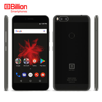 Billion Capture Plus Mobile Phone 55 inch 4GB 64GB Snapdragon 625 Octa Core 13MP Dual Rear Cams 3500mAh Fingerprint 4G Unlocked
Billion Capture Plus Mobile Phone 55 inch 4GB 64GB Snapdragon 625 Octa Core 13MP Dual Rear Cams 3500mAh Fingerprint 4G Unlocked
