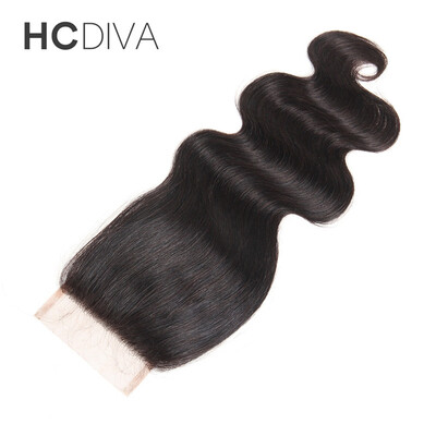 HCDIVA Lace Closure Body Free / Middle / Three Part Lace Closure Brazilian Virgin Human Hair Natural Black
HCDIVA Lace Closure Body Free / Middle / Three Part Lace Closure Brazilian Virgin Human Hair Natural Black