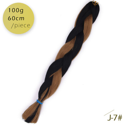 AISI HAIR 100g / pcs 24inch Kanekalon гигантский косы Волосыломбер Две тонныЦветные синтетические волосы для кукол Вязание крю
AISI HAIR 100g / pcs 24inch Kanekalon гигантский косы Волосыломбер Две тонныЦветные синтетические волосы для кукол Вязание крю