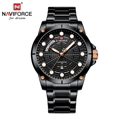 NAVIFORCE NF9152 Men Brand Quartz Watch Luminous Fashion Casual Outdoor Sports Male Waterproof Wristwatch Relogio Masculino with G
NAVIFORCE NF9152 Men Brand Quartz Watch Luminous Fashion Casual Outdoor Sports Male Waterproof Wristwatch Relogio Masculino with G