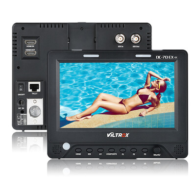 Authentic VILTROX DC-70EX 7-inch director 4K monitor SLR HD photography camera SDI monitor HDMI video display
Authentic VILTROX DC-70EX 7-inch director 4K monitor SLR HD photography camera SDI monitor HDMI video display