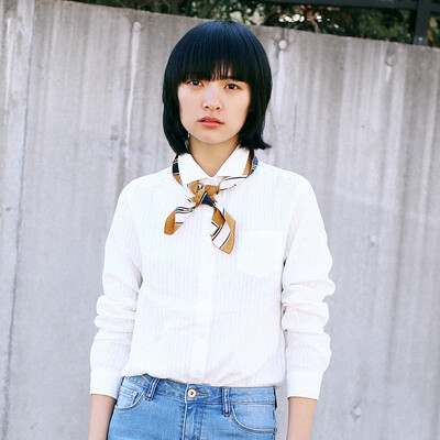 With pure Raincun S6112 white striped shirt female straight loose long sleeve casual literary shirt white S6112B0XL
With pure Raincun S6112 white striped shirt female straight loose long sleeve casual literary shirt white S6112B0XL