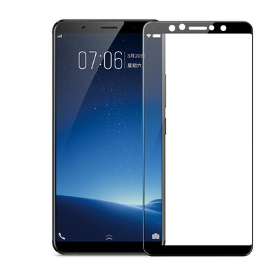 Langke vivo X20 tempered film full screen cover tempered film HD explosion-proof mobile phone protection film for vivo X20 black
Langke vivo X20 tempered film full screen cover tempered film HD explosion-proof mobile phone protection film for vivo X20 black