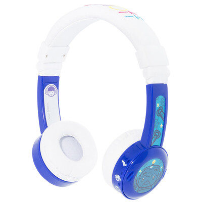 BUDDYPHONES InFlight Student Kids Headphones Travel Edition Fold-In Microphone Learn English Protect Listening Kids Cute Gifts Blue
BUDDYPHONES InFlight Student Kids Headphones Travel Edition Fold-In Microphone Learn English Protect Listening Kids Cute Gifts Blue