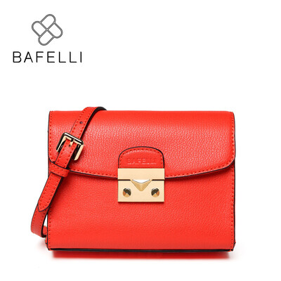 BAFELLI Split Leather Flap Women Shoulder Bag Crossbody Bags Red pink bolsa mujer Women Bags Designer Messenger Bag 7 Colors
BAFELLI Split Leather Flap Women Shoulder Bag Crossbody Bags Red pink bolsa mujer Women Bags Designer Messenger Bag 7 Colors