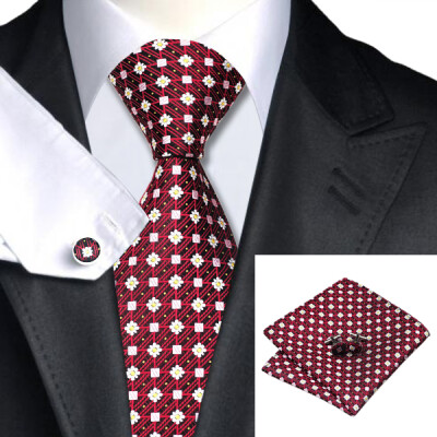 N-0575 Vogue Men Silk Tie Set Red Plaid Necktie Handkerchief Cufflinks Set Ties For Men Formal Wedding Business wholesale
N-0575 Vogue Men Silk Tie Set Red Plaid Necktie Handkerchief Cufflinks Set Ties For Men Formal Wedding Business wholesale