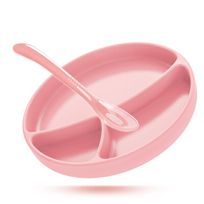 Ayin childrens tableware baby compartment plate silicone sucker bowl spoon set baby food supplement bowl 2 piece set pink
Ayin childrens tableware baby compartment plate silicone sucker bowl spoon set baby food supplement bowl 2 piece set pink
