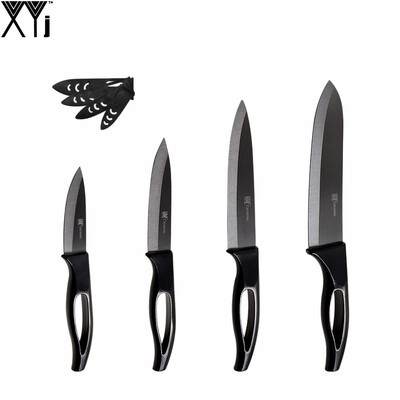 Top Grade Ceramic Knife Set 3" 4'' 5'' 6" Paring Utility Slicing Chef Black Handle Kitchen Knife Famous XYJ Brand Cooking Tools
Top Grade Ceramic Knife Set 3" 4'' 5'' 6" Paring Utility Slicing Chef Black Handle Kitchen Knife Famous XYJ Brand Cooking Tools
