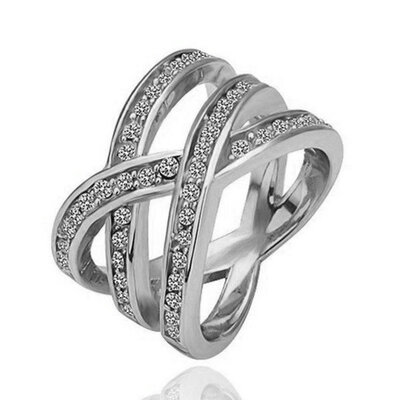 Yoursfs® 18K White Gold Plated Simulated Diamond Nest Ring Use Austrian Crystal Wedding Ring
Yoursfs® 18K White Gold Plated Simulated Diamond Nest Ring Use Austrian Crystal Wedding Ring