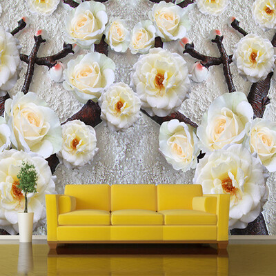 3D Stereoscopic Relief Yellow Flower Mural Wallpaper Custom Fashion Interior Flower Design Photo Wallpaper Living Room 3D Murals
3D Stereoscopic Relief Yellow Flower Mural Wallpaper Custom Fashion Interior Flower Design Photo Wallpaper Living Room 3D Murals