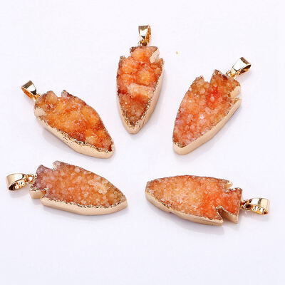Yumten Crystal Pendant Anchor Charms Natural Gold-plated The Geode Clusters Buds Necklace Fine Jewelry Gift Women Amethyst Stone
Yumten Crystal Pendant Anchor Charms Natural Gold-plated The Geode Clusters Buds Necklace Fine Jewelry Gift Women Amethyst Stone