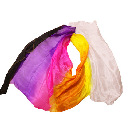 2017 New Pure Silk Belly Dance Veil Belly Dance Scarf Silk Veils Practice Stage Performance 250 270114 cm Colorful stripes
2017 New Pure Silk Belly Dance Veil Belly Dance Scarf Silk Veils Practice Stage Performance 250 270114 cm Colorful stripes