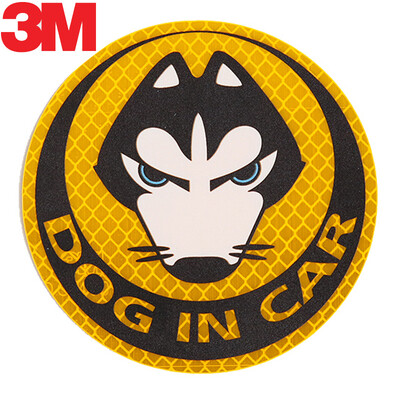 3M reflective dogincar safety warning car scratches car stickers car stickers diameter 10cm fluorescent yellow green
3M reflective dogincar safety warning car scratches car stickers car stickers diameter 10cm fluorescent yellow green