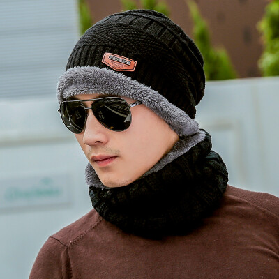 Dusena DUSENNA hat male warm wool hat plus velvet knit hat windproof breathable hood with bib black
Dusena DUSENNA hat male warm wool hat plus velvet knit hat windproof breathable hood with bib black