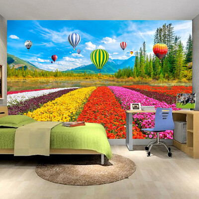 Custom 3D Poster Photo Wallpaper Non-woven Flower Sea Tulip Hot Air Balloon Living Room Sofa Wall Home Decor Mural Wallpaper 3D
Custom 3D Poster Photo Wallpaper Non-woven Flower Sea Tulip Hot Air Balloon Living Room Sofa Wall Home Decor Mural Wallpaper 3D