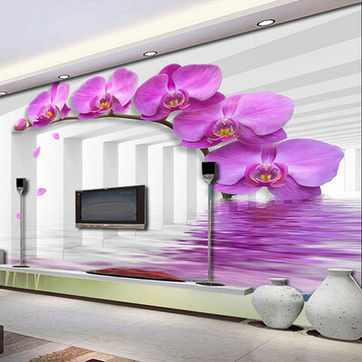 Customize Any Size 3D Flower TV Background Wall Paper Space Extending Living Room Bedroom Non-woven Mural Wallpaper Phalaenopsis
Customize Any Size 3D Flower TV Background Wall Paper Space Extending Living Room Bedroom Non-woven Mural Wallpaper Phalaenopsis