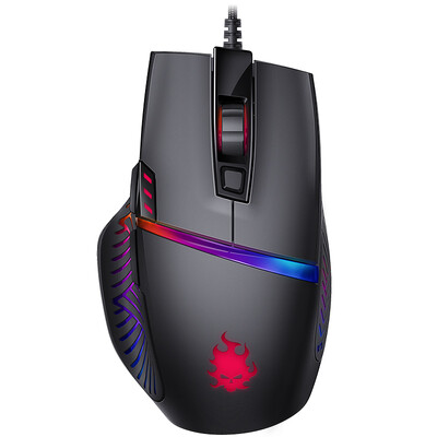 Spirit of the Blaster Blasoul Y720 Panoramic Light Effect professional gaming mouse high-end RGB gaming mouse to eat chicken CSGO ergonomic 12000DPI macro programming cable
Spirit of the Blaster Blasoul Y720 Panoramic Light Effect professional gaming mouse high-end RGB gaming mouse to eat chicken CSGO ergonomic 12000DPI macro programming cable