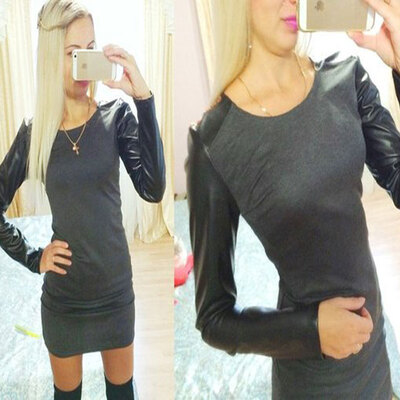 Lovaru ™Новый 2 015 мода зима платье случайные женщины работают носить сексуальные платья зимой и осенью
Lovaru ™Новый 2 015 мода зима платье случайные женщины работают носить сексуальные платья зимой и осенью