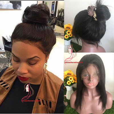 Brazilian Straight Pre Plucked 360 Lace Frontal Wig 130 Density Swiss Lace wig Remy Human Hair Wigs for Black Women
Brazilian Straight Pre Plucked 360 Lace Frontal Wig 130 Density Swiss Lace wig Remy Human Hair Wigs for Black Women