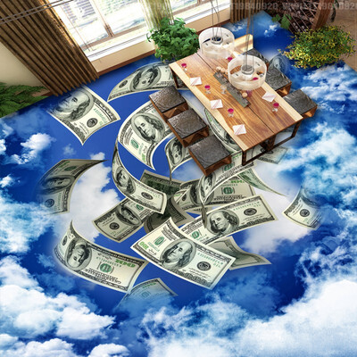 Free Shipping Floating Paper Money 3D Stereo Painting floor wallpaper office supermarket decoration floor mural 250cmx200cm
Free Shipping Floating Paper Money 3D Stereo Painting floor wallpaper office supermarket decoration floor mural 250cmx200cm