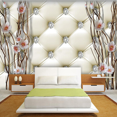 Custom 3D Mural Wallpaper European Style 3D Stereo Relief Diamonds Plum Soft Pack Photo Wallpaper Bedroom Landscape Design Mural
Custom 3D Mural Wallpaper European Style 3D Stereo Relief Diamonds Plum Soft Pack Photo Wallpaper Bedroom Landscape Design Mural