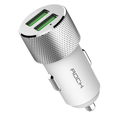 ROCK Car Charger QC 30 Quick Charge Dual USB For iphone X 7 8 iPad Universal For Xiaomi Samsung Huawei Fast Charging 5V 34A
ROCK Car Charger QC 30 Quick Charge Dual USB For iphone X 7 8 iPad Universal For Xiaomi Samsung Huawei Fast Charging 5V 34A