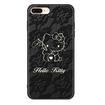 Hello Kitty Apple 8 / 7Plus Mobile Shell iPhone8 / 7Plus All-inclusive Творческий кружевной мягкий корпус Smart Black
Hello Kitty Apple 8 / 7Plus Mobile Shell iPhone8 / 7Plus All-inclusive Творческий кружевной мягкий корпус Smart Black