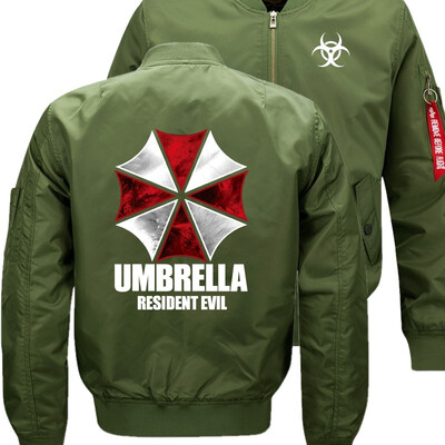 Resident Evil umbrella Bomber Flight Flying Jacket Winter thicken Warm Zipper Men Jackets Anime Mens Casual Coat
Resident Evil umbrella Bomber Flight Flying Jacket Winter thicken Warm Zipper Men Jackets Anime Mens Casual Coat