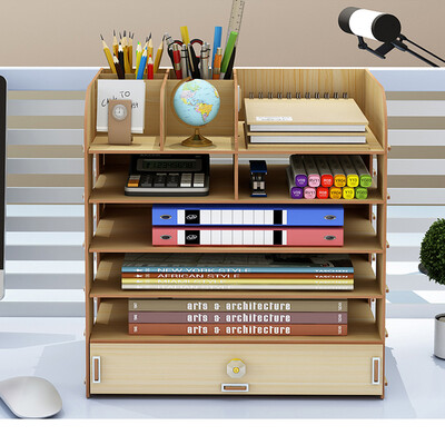 Wanshijia desk storage box office supplies large multi-layer drawer file rack wooden storage box JD-B03 white maple
Wanshijia desk storage box office supplies large multi-layer drawer file rack wooden storage box JD-B03 white maple