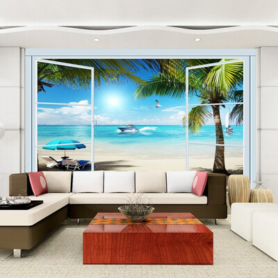 Custom 3D Photo Wallpaper Ocean View 3D Stereo Window TV Background Wall Mural Wall Painting Living Room Wallpaper Home Decor
Custom 3D Photo Wallpaper Ocean View 3D Stereo Window TV Background Wall Mural Wall Painting Living Room Wallpaper Home Decor