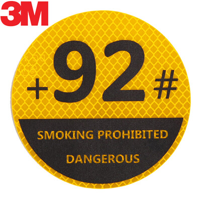3M reflective stickers No 92 fuel cap safety warning car stickers car stickers diameter 105cm fluorescent yellow
3M reflective stickers No 92 fuel cap safety warning car stickers car stickers diameter 105cm fluorescent yellow
