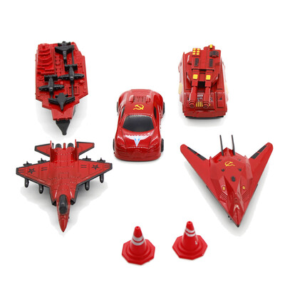 Red Alert Military model Toys Place the model Warship Figher bomber Tank car Two barricades Gifts for children
Red Alert Military model Toys Place the model Warship Figher bomber Tank car Two barricades Gifts for children
