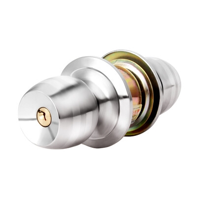 Plum blossom BLOSSOM stainless steel ball lock office classroom bathroom storage room door lock 5831-70 silver
Plum blossom BLOSSOM stainless steel ball lock office classroom bathroom storage room door lock 5831-70 silver