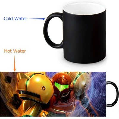 Metroid 350ml / 12oz Heat Reveal Mug Color Change Чашка кофе Чувствительные морфинг-кружки Волшебная чашка для чайных чашек
Metroid 350ml / 12oz Heat Reveal Mug Color Change Чашка кофе Чувствительные морфинг-кружки Волшебная чашка для чайных чашек