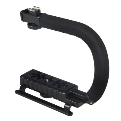 YELANGU S2-1 YLG0106B-A C-shaped Video Handle DV Bracket Stabilizer for All SLR Cameras&Home DV CameraBlack
YELANGU S2-1 YLG0106B-A C-shaped Video Handle DV Bracket Stabilizer for All SLR Cameras&Home DV CameraBlack