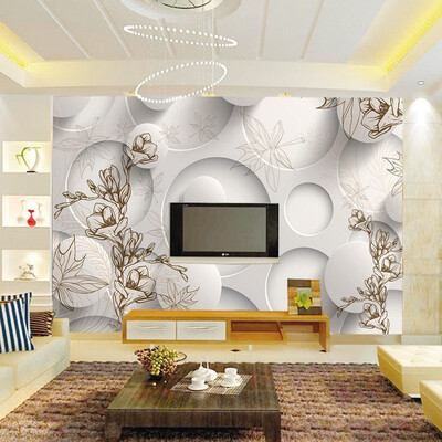 Custom Photo Wallpaper Modern Fashion Wall Mural White Cycle And Flowers Sitting Room Large Mural Sofa Backdrop Papel De Parede
Custom Photo Wallpaper Modern Fashion Wall Mural White Cycle And Flowers Sitting Room Large Mural Sofa Backdrop Papel De Parede