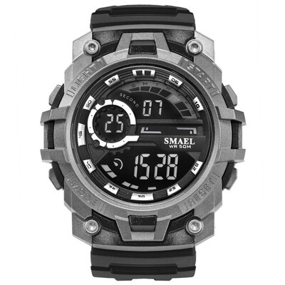 SMAEL Brand Military Watches Army LED Backlight Fashion Male Clock Casual Men Watch Big Dial Sport Watches 5Bar Waterproof
SMAEL Brand Military Watches Army LED Backlight Fashion Male Clock Casual Men Watch Big Dial Sport Watches 5Bar Waterproof