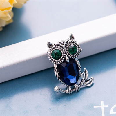 Fashion Crystal Jewelry Owl Brooch Pin For Women Animal Rhinestone Brooch Broches Hijab Scarf Collar Pins Women Buckles Corsage 
Fashion Crystal Jewelry Owl Brooch Pin For Women Animal Rhinestone Brooch Broches Hijab Scarf Collar Pins Women Buckles Corsage