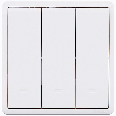 Schneider switch sockets switch panel four open single control switch 10A with fluorescent indicator switch Feng Shang series white
Schneider switch sockets switch panel four open single control switch 10A with fluorescent indicator switch Feng Shang series white