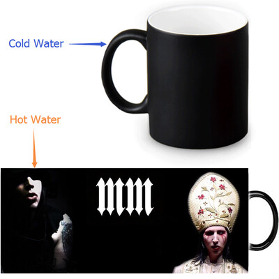 Marilyn Manson 350ml12oz Heat Reveal Mug Color Change Coffee Cup Sensitive Morphing Mugs Magic Mug Milk Tea Cups
Marilyn Manson 350ml12oz Heat Reveal Mug Color Change Coffee Cup Sensitive Morphing Mugs Magic Mug Milk Tea Cups