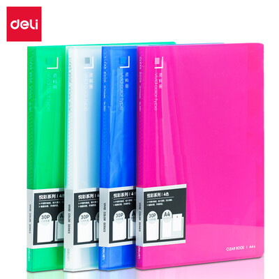 Deli deli Yuecai series 4 color set information booklet 30 pages pocket folder folder file 33419
Deli deli Yuecai series 4 color set information booklet 30 pages pocket folder folder file 33419