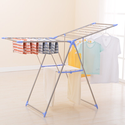 Increasingly new drying rack stainless steel floor balcony folding drying rack RYX-02-021
Increasingly new drying rack stainless steel floor balcony folding drying rack RYX-02-021