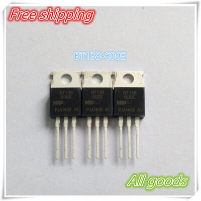 free shipping 10pcs BT138-600 Triacs logic level Thyristor BT138-600E 12A 600V TO-220
free shipping 10pcs BT138-600 Triacs logic level Thyristor BT138-600E 12A 600V TO-220