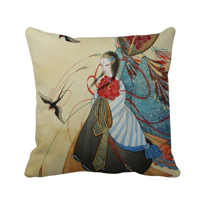 Swallows Chinese Antique Illustrator Polyester Toss Throw Pillow Square Cushion Gift
Swallows Chinese Antique Illustrator Polyester Toss Throw Pillow Square Cushion Gift