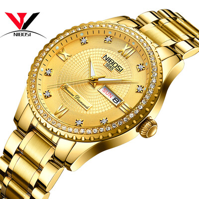 2018 Gold Watches Men Luxury Brand Wristwatches Fashionable Men Watches Stainless Steel Quartz Wrist watches Waterproof Luminous
2018 Gold Watches Men Luxury Brand Wristwatches Fashionable Men Watches Stainless Steel Quartz Wrist watches Waterproof Luminous