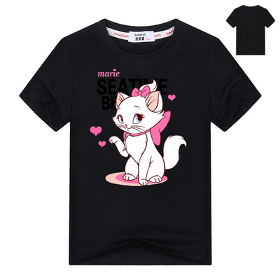 2018 Fashion kawaii T shirt Girls Summer Tops Casual Cotton 3D Marie Cat Print и с коротким рукавом O-образным вырезом Vogue tshir
2018 Fashion kawaii T shirt Girls Summer Tops Casual Cotton 3D Marie Cat Print и с коротким рукавом O-образным вырезом Vogue tshir